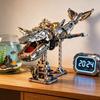 Mei Ji Mechanical Whale & T-Rex Assembly Blocks - Electric, High Difficulty, LEGO Compatible Gift