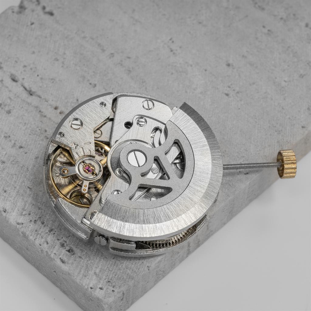 27mm 3 Hands Automatic Mechanical Watch Movement Replacement Single Calendar Movement Watch Accessories Repair Parts