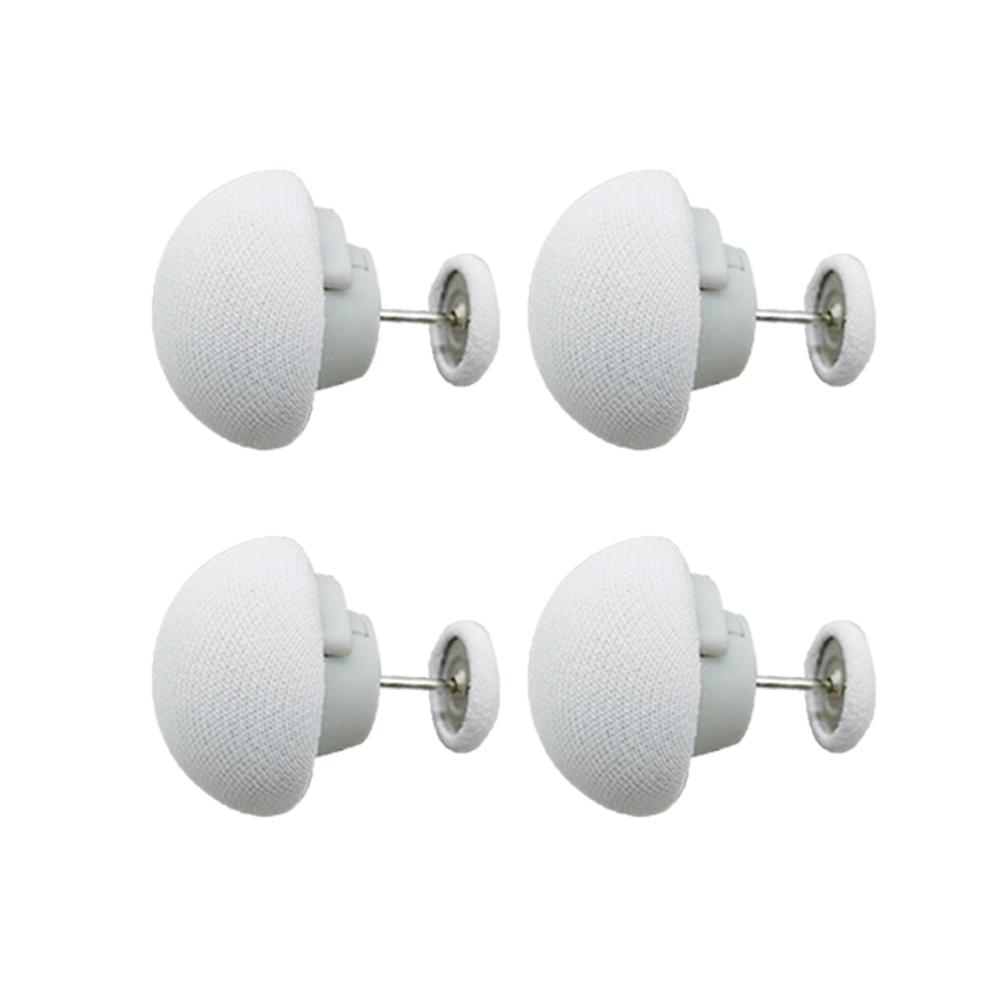 

4/8pcs Duvet Sheet Fixer Antiskid Stripe Mushroom Shape Sleep Cloth Pegs No-deformation One Button Unlocking for Home Dormitory