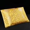 Buddhist Scripture Storage Bag Tantric Organizer Handicrafts Embroidery Satin Button Bag Good Luck Buddhism Home Gift Decorative