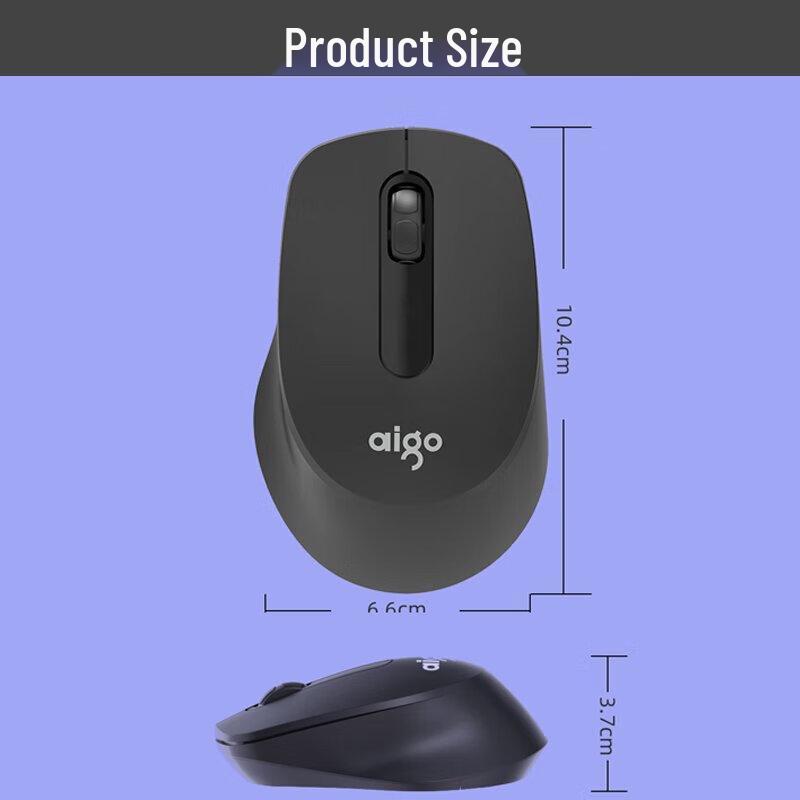Aigo Q705A Wireless Ergonomic Office Mouse