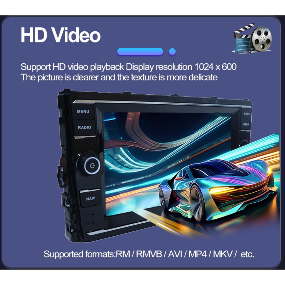 8inch Car Radio Android for Volkswagen 2019-2021 Passat B8 Golf Mk7 T-Cross Jetta Tiguan Polo Auto Multimedia Stereo Navigation 1+32GB