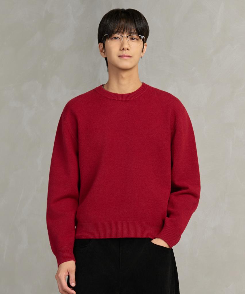 HYOJI Fw Soft Touch Round Crop Knit (7 Colors)