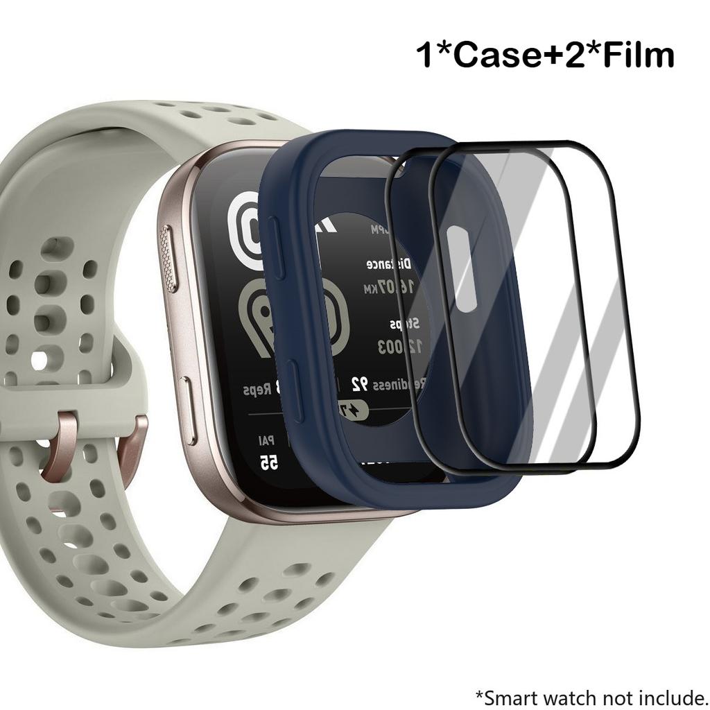 PC Case+Composite film For Amazfit Bip 6 HD Clear Protective Films Screen Protector Cover for Amazfit Bip6 Shell Accessories