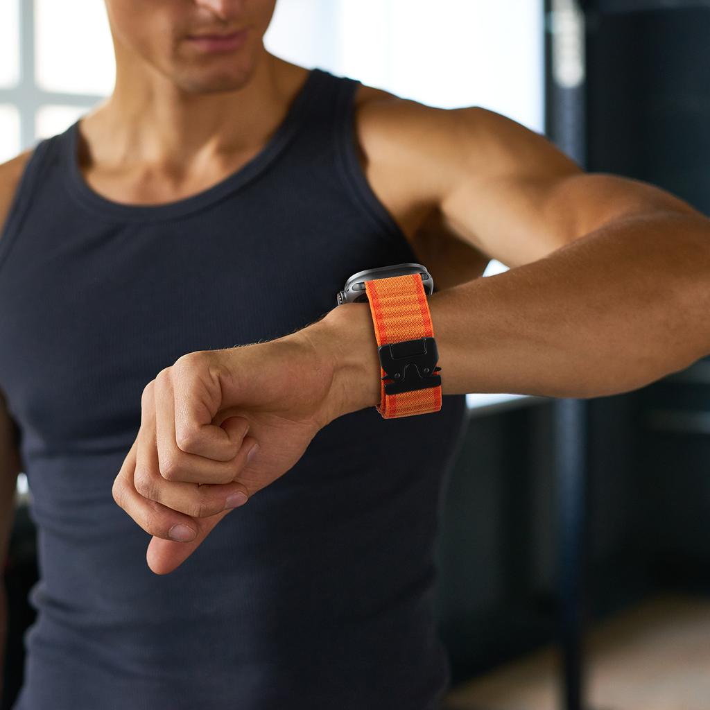 Parachute Straps For Apple Watch Ultra 2 Band 49mm 46mm 45mm 44mm 42mm 40 41 Nylon Bracelet Correa IWatch Series 10 9 8 7 6 5 SE