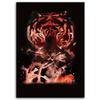 Canvas Print Red Tiger