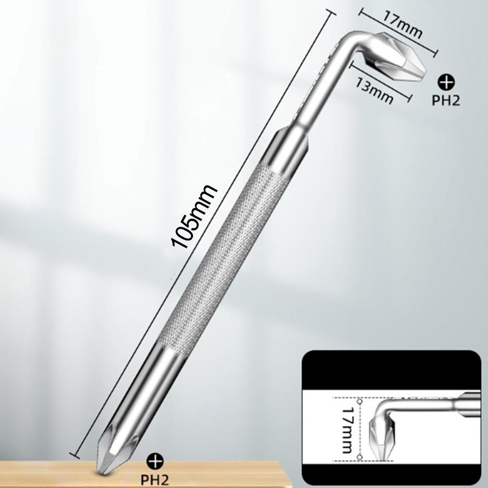 90 Degree Design Screwdriver for Quick Fixes and Maintenance Tasks