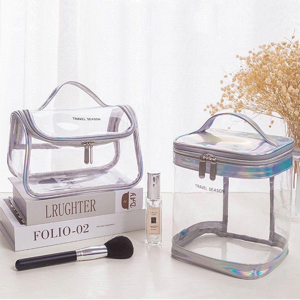 Travel Organizer Waterproof Storage Bag Transparent Makeup Bag PVC Cosmetic Bag Toiletry Bag