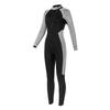 3MM Womens Wetsuit Full Body Surfing Swimwear Thickened Warmth Cold Proof Snorkeling Winter Swimming Wet Suit Black