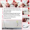 MNFT 50Pcs Fly Tying Hooks Carp Fishing Trout Hook Barb Curved Shank Dry Fly Hook for Freshwater Saltwater