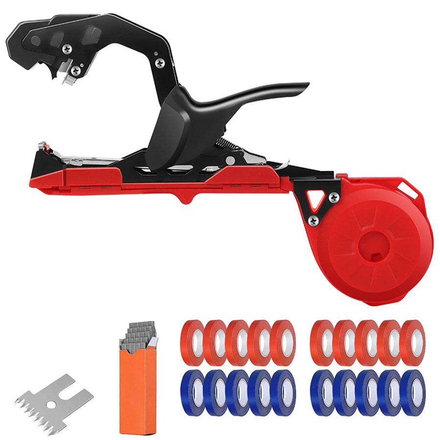 Professional Garden Hand Tying Machine Plant Lightweight Garden Tools Plant Tape Tool for Vegetables Grapes Tomatoes Cucumbers