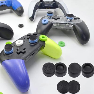8Pcs Silicone Thumb Grip Caps,Anti-Slip Analog Joystick Cover for PS4 PS5 Switch Pro Xbox Controller Gamepad Gaming Accessories
