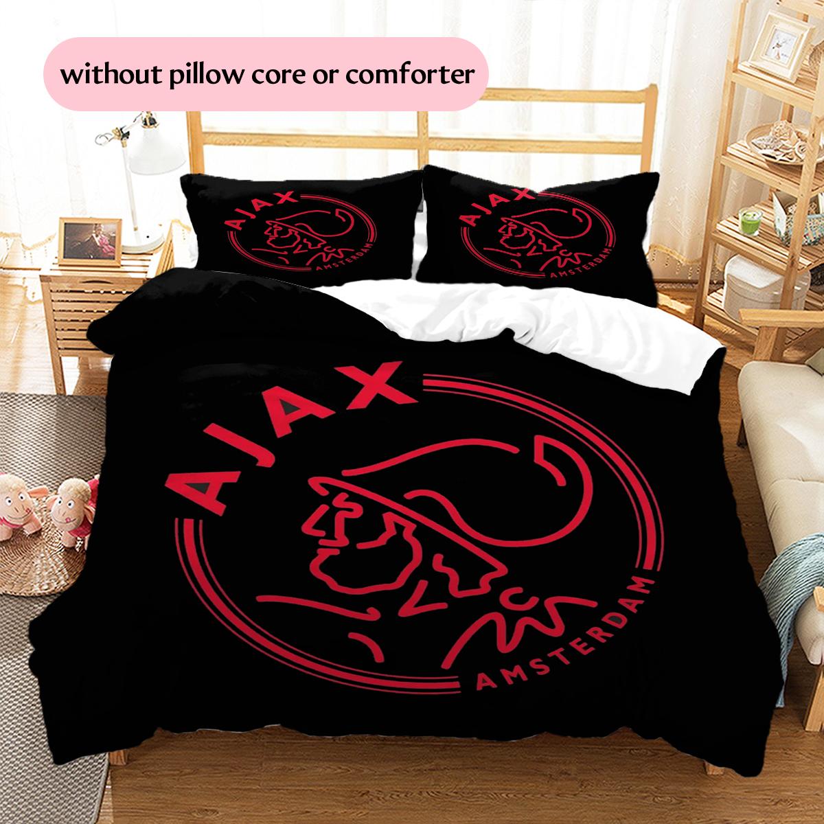 AFC Ajax Amsterdam logo raksta gultasveļa