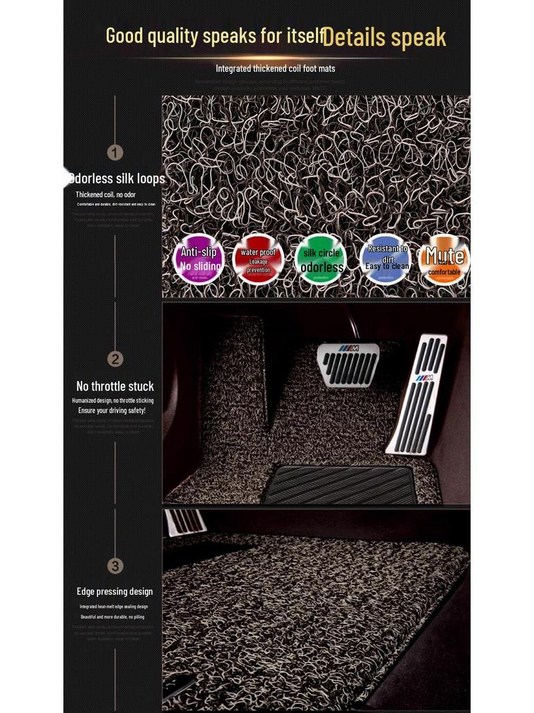 Nio ES8/ES6 Waterproof & Dirt-Resistant Floor Mats - Anti-Slip Pads for Dedicated Vehicle Use