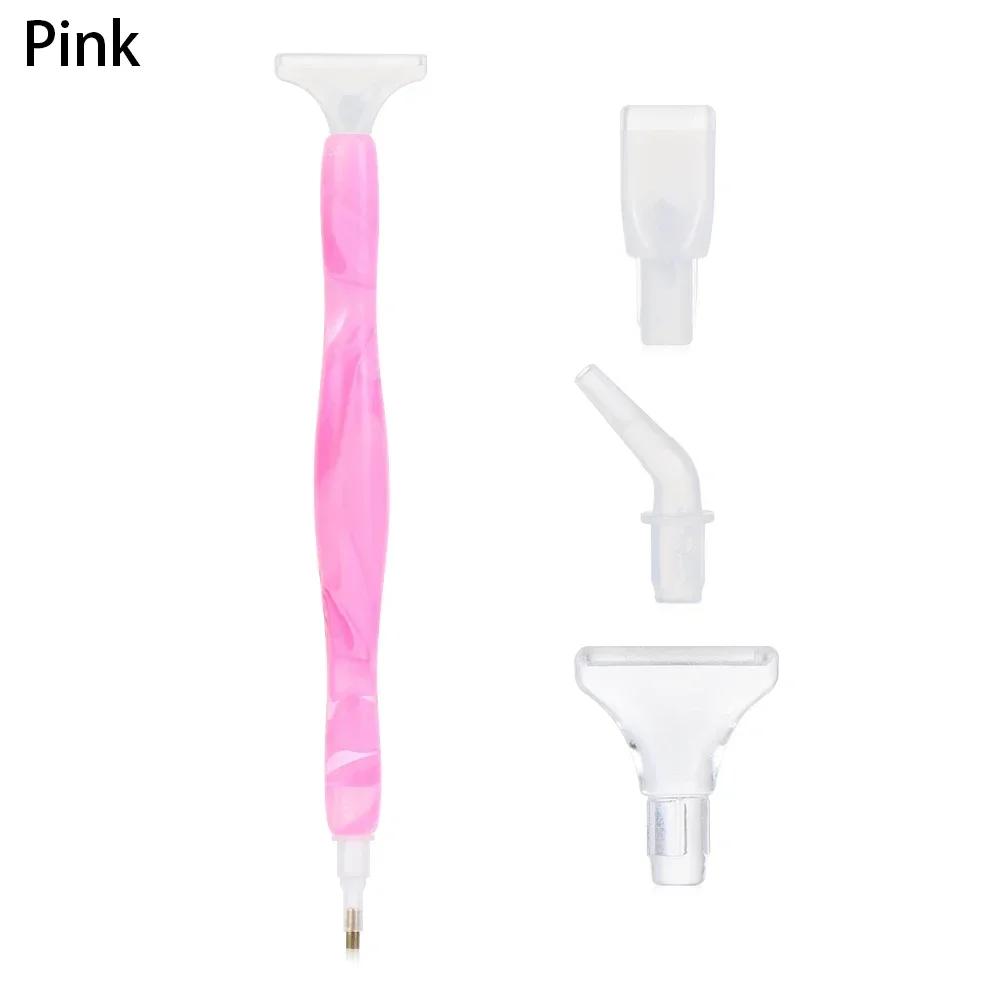 5D Double Head Diamond Painting Pen Resin Point Drill Pen With Replace Pen Head DIY Cross Stitch Sewing Embroidery Accessories