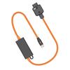 DTAP To USB C Braided Power Cable 65W PD Fast Charge for V Mount Battery Camera Phone