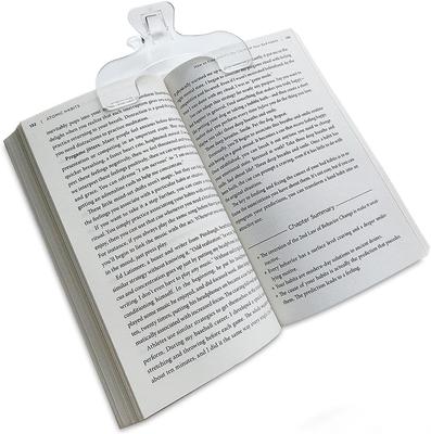 Buchseitenhalter zum Lesen, Transparente Buchseitenhalter-Klammern zum Lesen und Fixieren von Notenbüchern, Büro-Schulbedarf