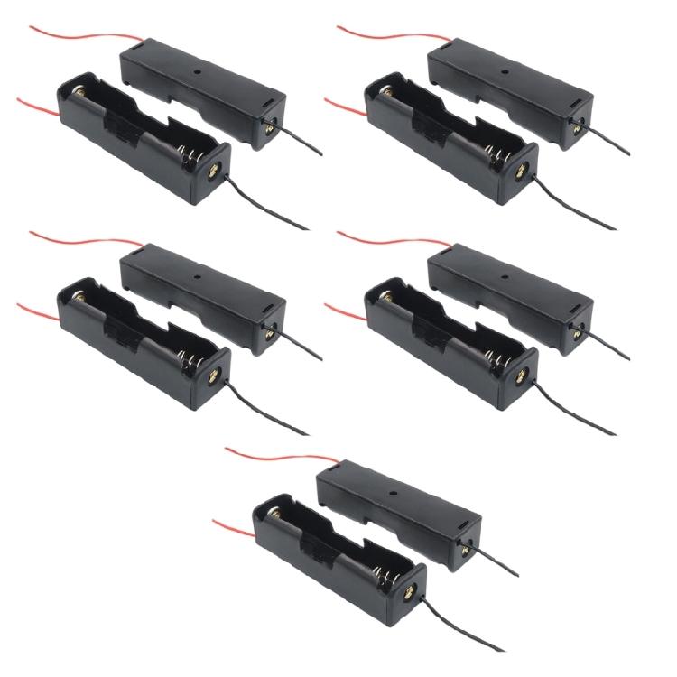 5PCS Plastic 18650 Battery Holder Kit With Metal Springs For Stable Power Connections