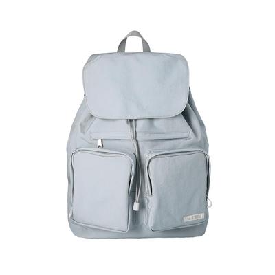 Rucksack mit Klappe und Kordelzug