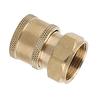 2 Pieces Pressure Washer Quick Connector Easy Connect Fitting Equipment A+B