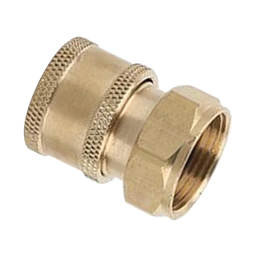 2 Pieces Pressure Washer Quick Connector Easy Connect Fitting Equipment A+B