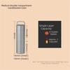 Container Mini Pill Box Stainless Steel Waterproof Pill Case Portable Tablet Container Travel
