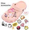 Pink Wedding for Shoe Charm Girl Pins Women Garden Sandals Buckle PVC Shoes Accessories Kids Decoration Badge X-mas Gifts 1Pcs