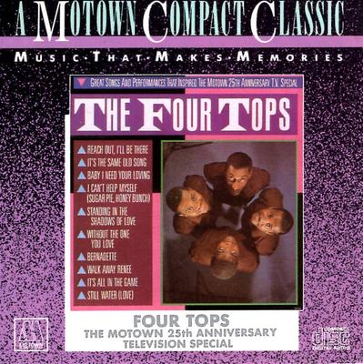 CD FOUR TOPS - The Motown 25th Anniversary Televis MCD09022MD Motown 1987 US Soul/Funk Begagnad