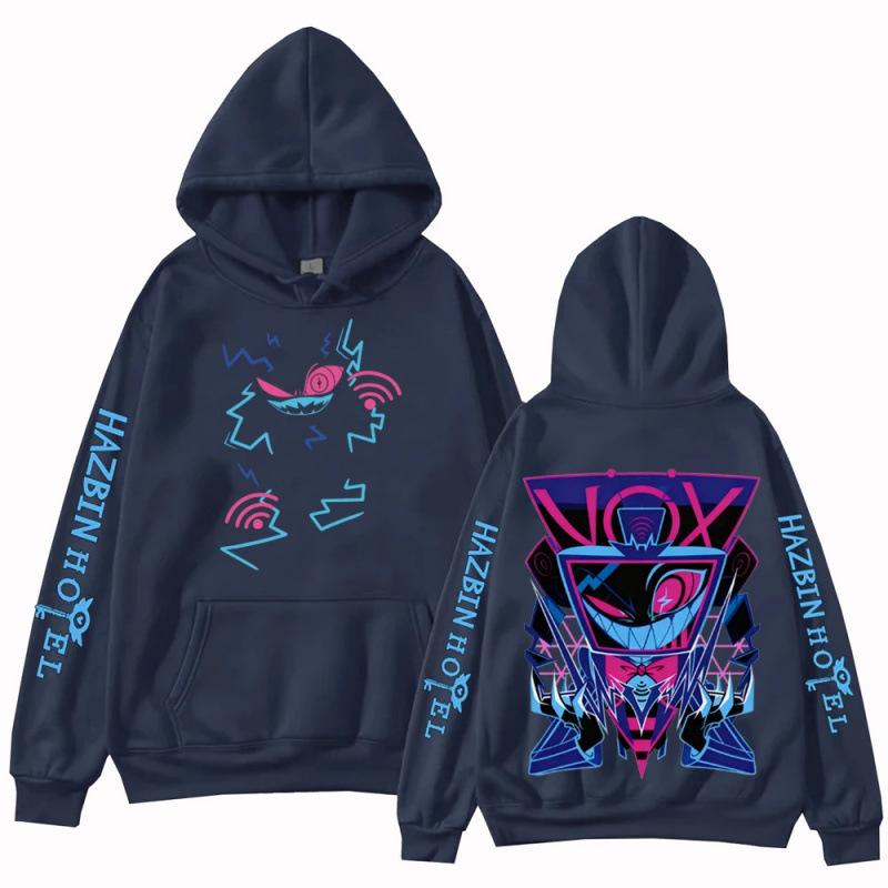 European Size Unisex Hazbin Hotel Harajuku Hoodie