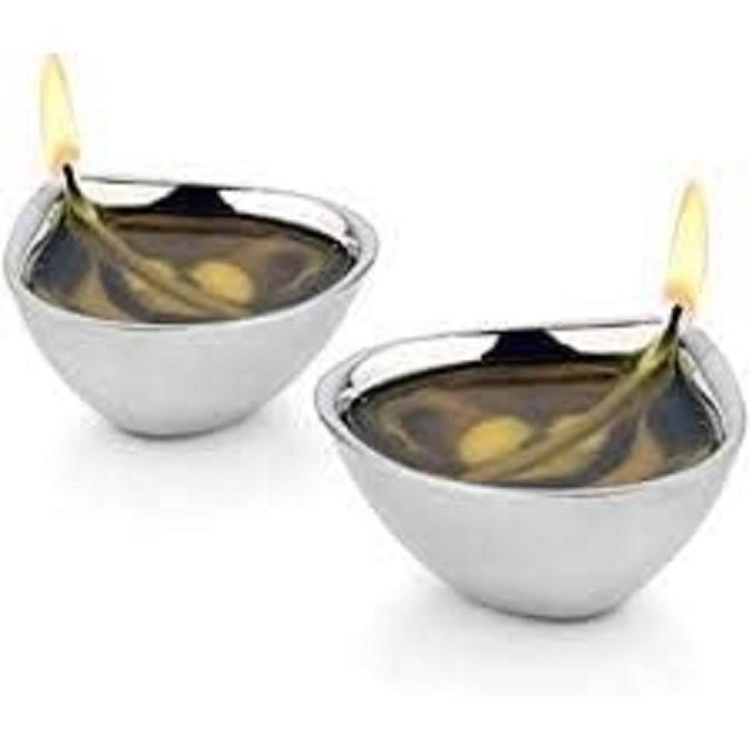 

@ Stainless Steel Diya For Pooja Home & Office 80Gm Zr-9088-60%Off
