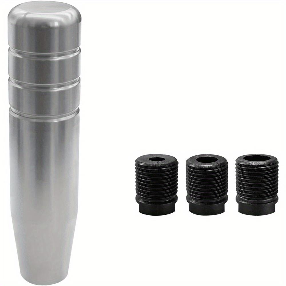 5" Heavy Weighted Shifter Knob, Gear Shift Knobs, Car Shift Knobs with 3 Threaded Adapters, Universal Car Gear Lever Metal Stick Shift Handle