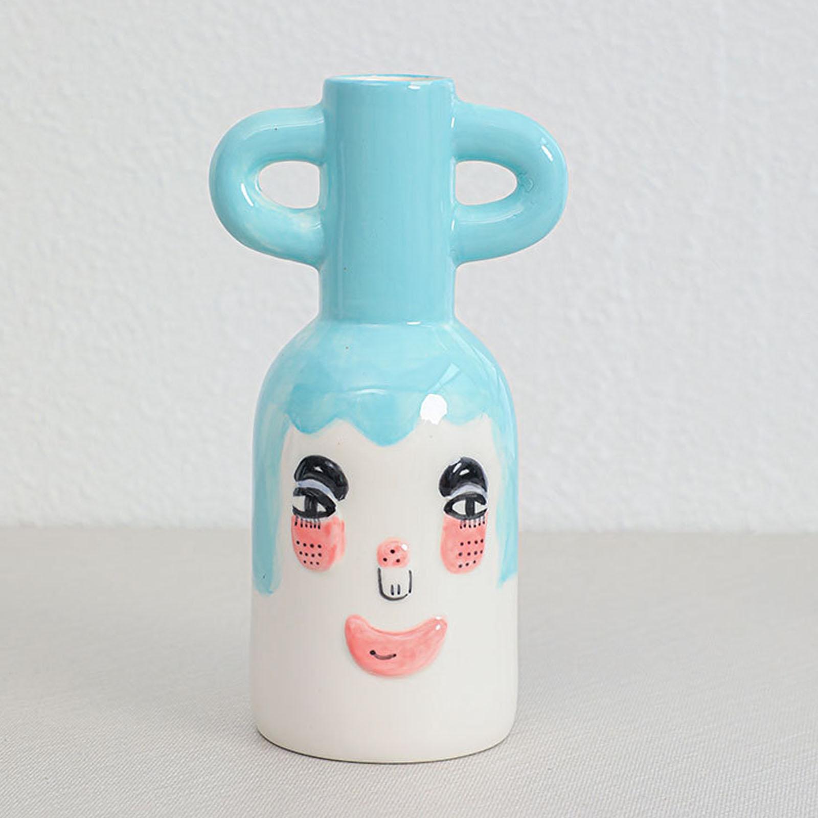 

Decorative Flower Vase Flowerpot for Dry Fresh Flower Abstract Minimalist Vase for Bedroom Entrance Tabletop Cafe Living Room