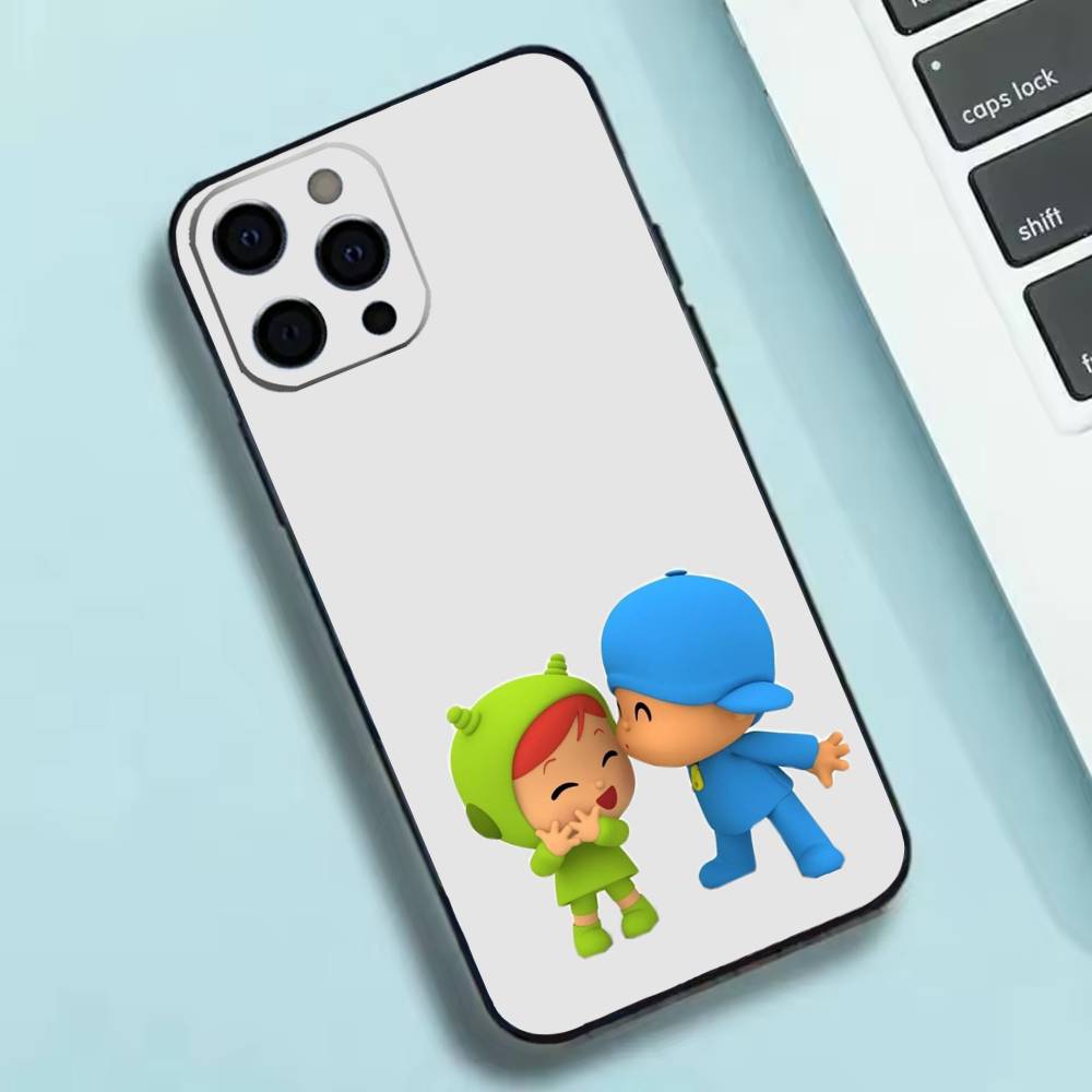 

Cartoon P-Pocoyos Cute Phone Case Silicone Soft For IPhone 17 16 15 14 13 12 11 X XR Plus Pro Max Plus iPhone16plus