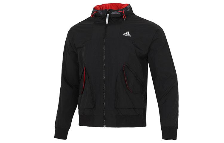 Adidas CNY Jackets Men s Black Hooded Moderate Other HC0266 L