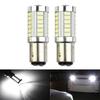 2Pcs 1157 P21/5W 380 BAY15D Car Stop Tail-Brake Light White LED Bulbs Lamp Light 33 12V 382 6000K Car Brake Light Taillight