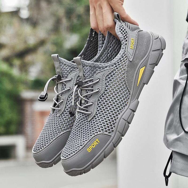 Мужская повседневная обувь с сеткой — фото 8