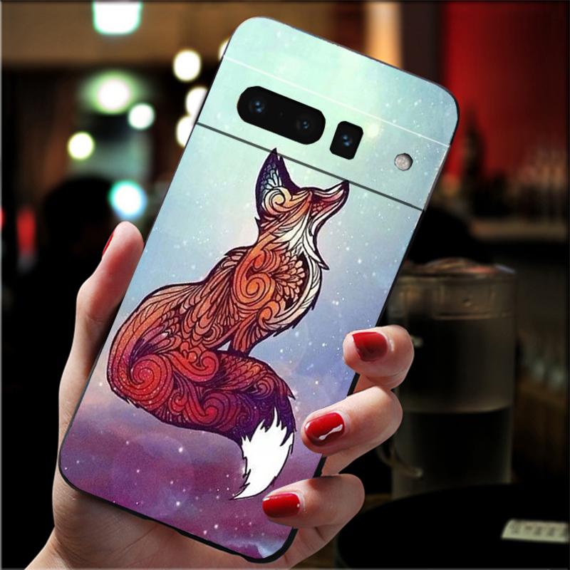 Phone Case For Google Pixel 10 Pro XL 9 Pro XL 9A 8 7 6 Pro Pixel 8A 7A 6A Pixel 8 7 6 5 Fox