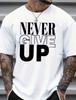 Unisexs Tshirt Comfortable Crew Neck Casual Shortsleeves Soft Top Tshirt Summer Spring Streetwear Trendy Letter Print Tshirt