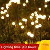 Solar Firefly Lamp Outdoor Waterproof Garden Courtyard Balcony Yard Landscape Ambience Ground Insert Lawn Light