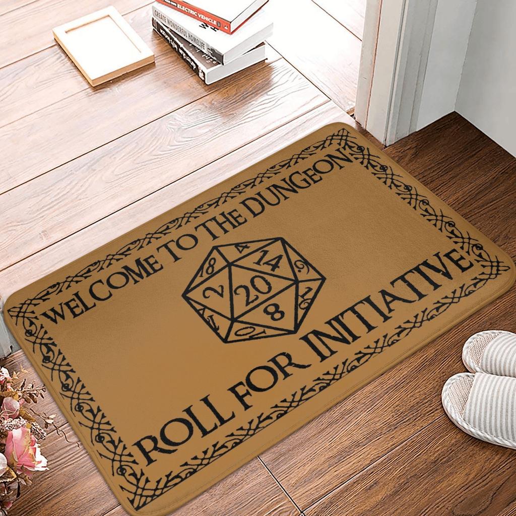 Dnd Game House Initiative Front Floor Door Entrance Mat Outdoor Kitchen Bath Doormat Living Room Carpet Rug