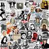 50Pcs Fun Celebrity Diy Diary Laptop Luggage Skateboard Graffiti Decal Fun Children’S Classic Toy