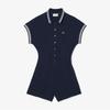 Lacoste Women's MIF Striped Collar Jumpsuit EF2431-56G525