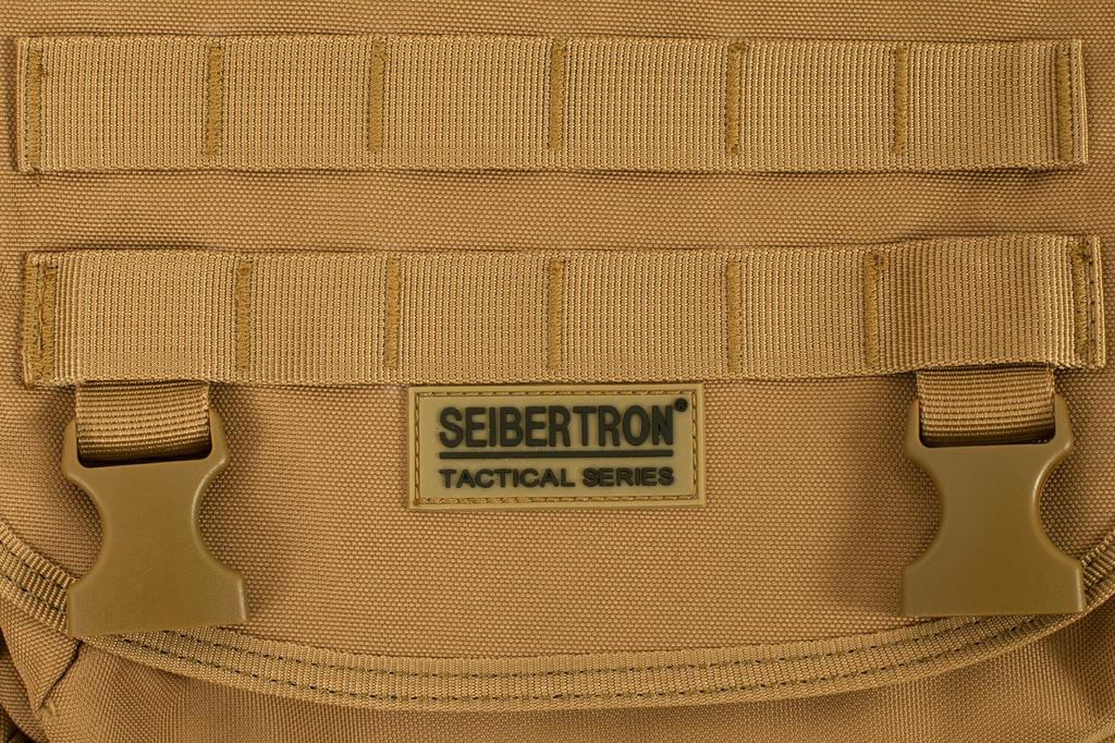 Cybertron OUTDOOR DAY PACK Laptop Shoulder MOLLE Khaki 15.6" Backpack, Bag, Compatible, Waterproof, Unisex,