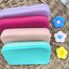 New Silicone Coin Bag Large-Capacity Solid Color Beach Bag Pendant Waterproof Phone Holder for Bogg Storage Bag