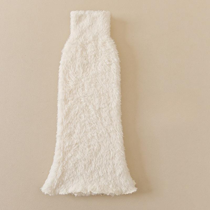 Coral Fleece Pile-up Stocking - Women's Fall/winter Thick Fleece Warm-up Long Leg Sock Set That Doesn't Slip Off