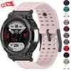 Breathable Silicone Strap for Huami Watch Amazfit T-Rex 3 T-Rex2 Sport Band for Amazfit T-Rex Pro/ultra Martwatch Bracelet