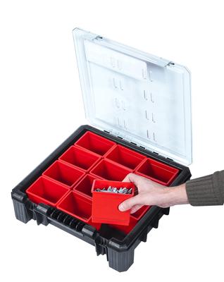 ORGANIZER HD 400 BLACK, BUCKETS - SKRZ N4754