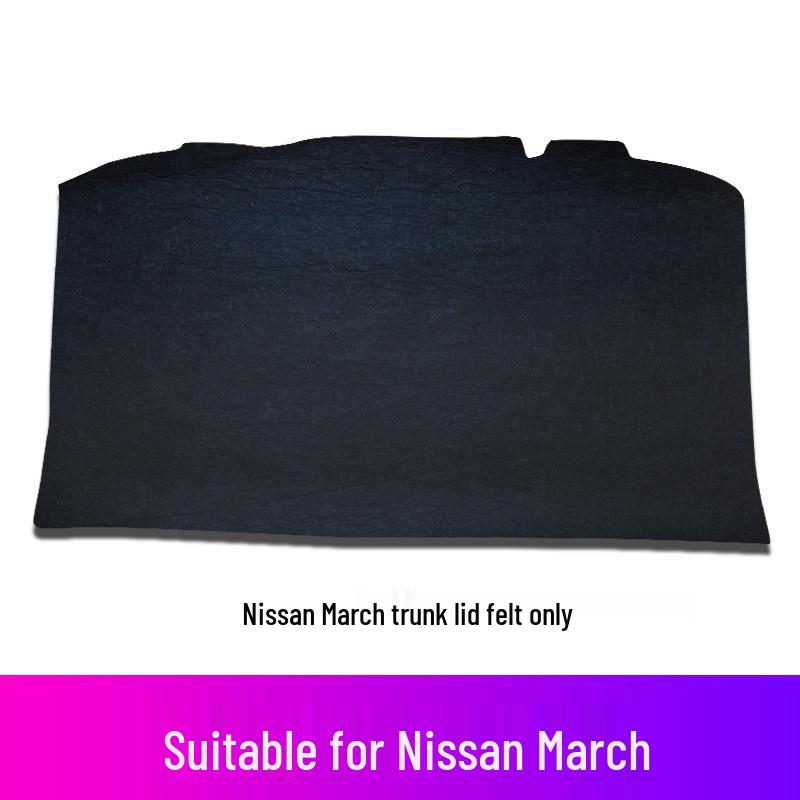 Nissan March & Bluebird Spare Tire Cover: Tailgate Carpet and Luggage Compartment Mat
