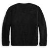 Polo Ralph Lauren FW24 Solid Color Small Pony Embroidered Crew Neck Pullover Long Sleeve Sweatshirt Men Sweatshirt Black MNPOKNI16821098-001
