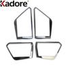 For Volkswagen VW T-Roc TROC 2017 2018  Steel Car Inner Door Audio Speaker Cover Trim Loudspeaker Frame Interior Accessories